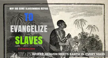 Unveiling the Hypocrisy: Slaveowners' Refusal to Evangelize Slaves