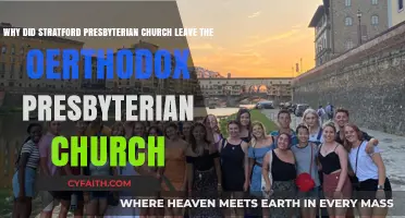 Stratford Presbyterian's Departure: Reasons for Leaving the Orthodox Presbyterian Church