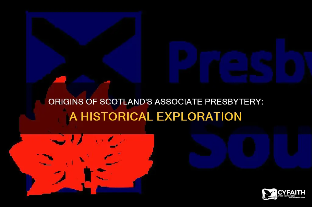 why did the associate presbytery begin in scotland