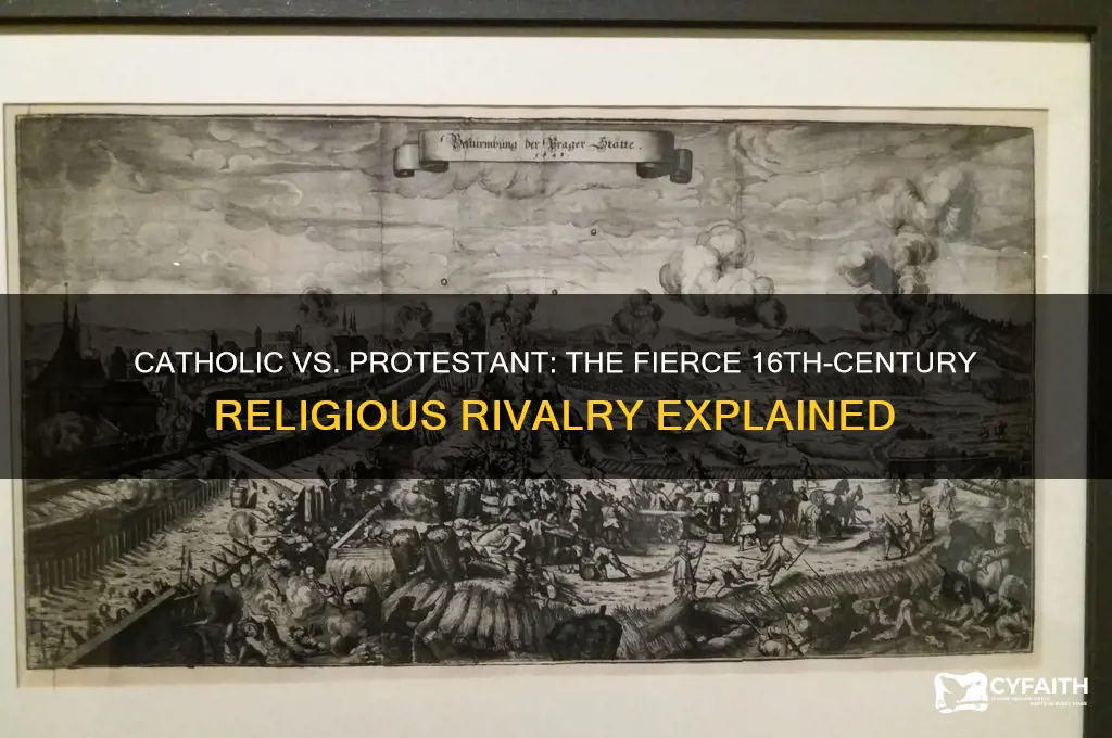 why did the catholics hate the prodastants in the 1500