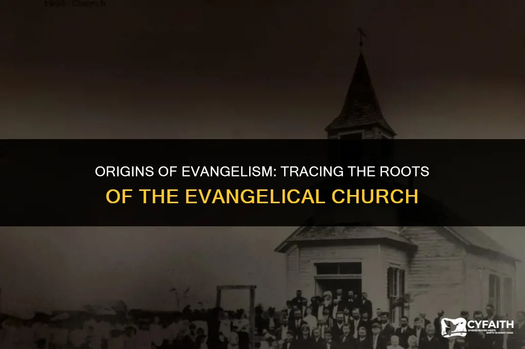 why did the evangelical church start