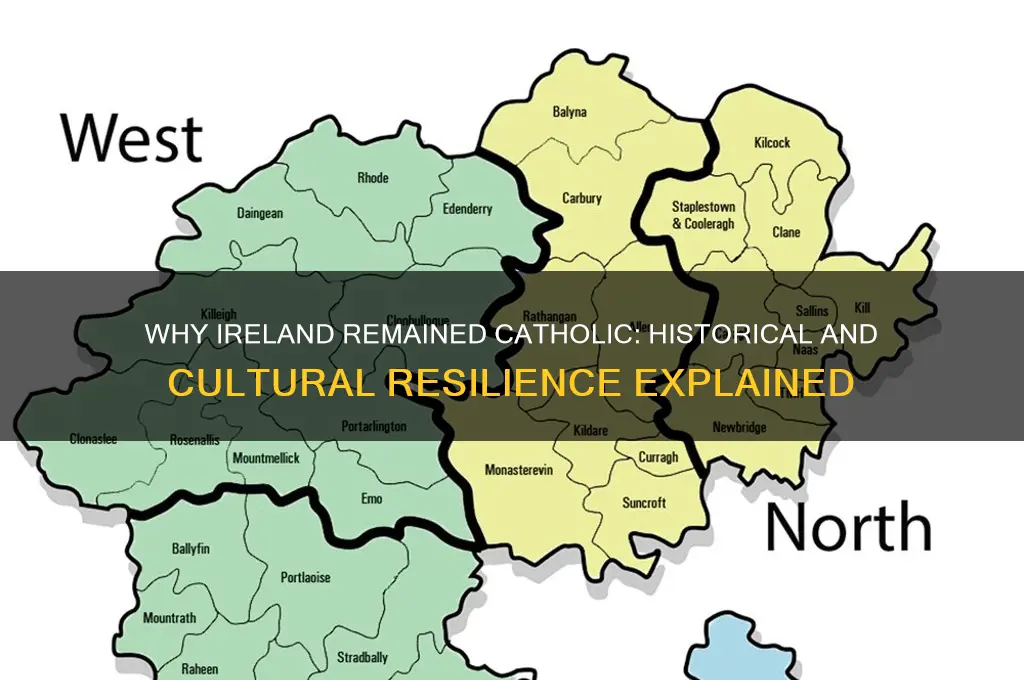 why did the irish stay catholic