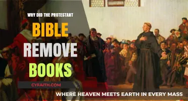 Unveiling the Mystery: Why Some Books Were Removed from the Protestant Bible