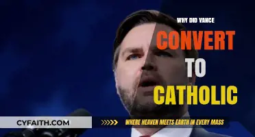 Vance's Catholic Conversion: Unraveling the Spiritual Journey and Reasons