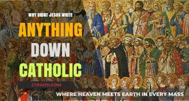 Why Didn't Jesus Write Anything Down? A Catholic Perspective