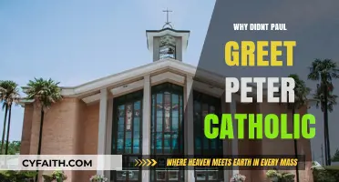Why Paul Didn't Greet Peter: Unraveling Catholic Historical Tensions