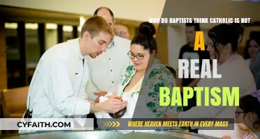 Baptist vs. Catholic Baptism: Understanding the Theological Divide