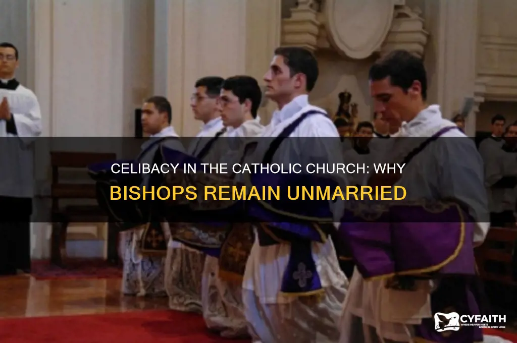 why do catholic bishops not marry