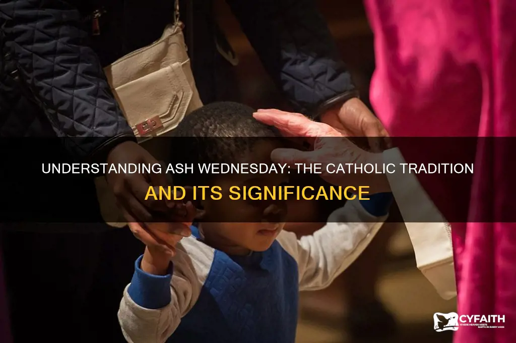 why do catholic celebrate ash wednesday
