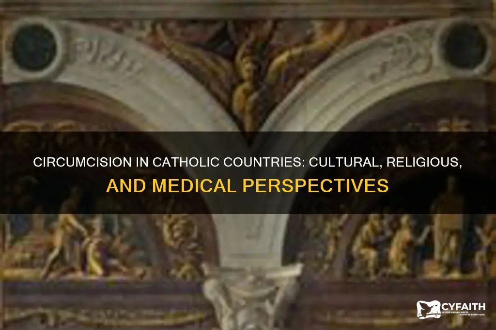 why do catholic countries circumcise
