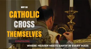 Understanding the Catholic Practice of Crossing Themselves: Meaning and Significance