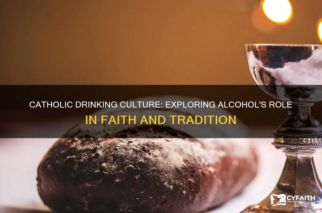why do catholic drink alcohol