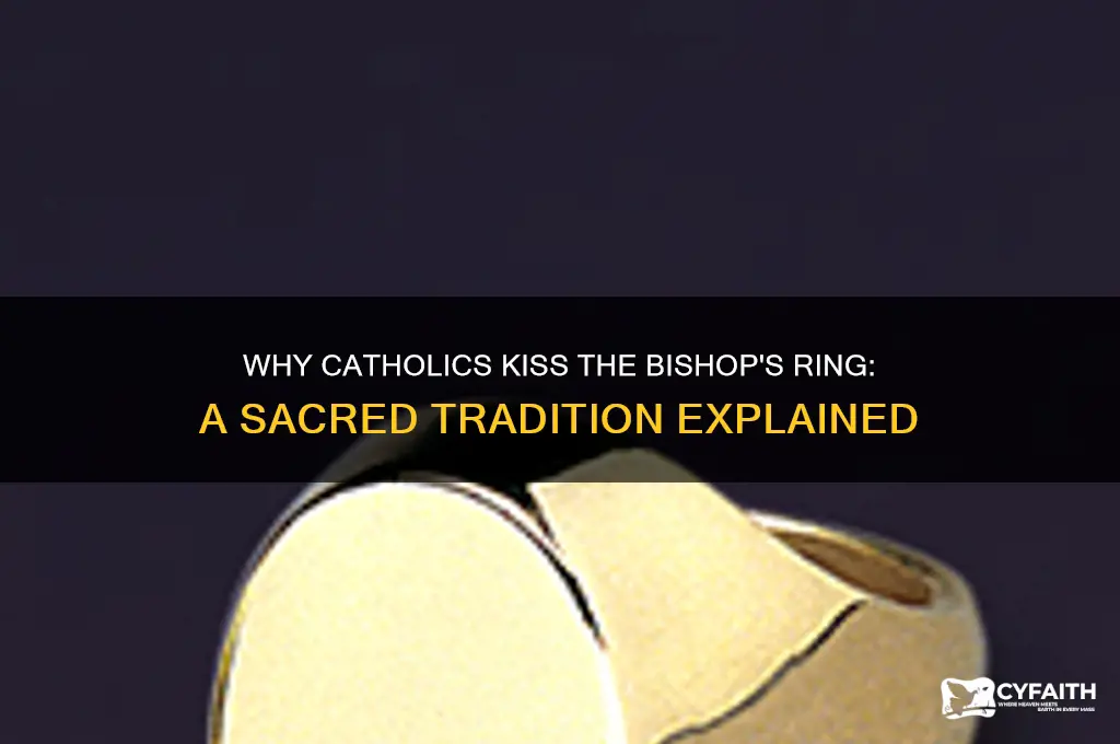 why do catholic kiss the ring