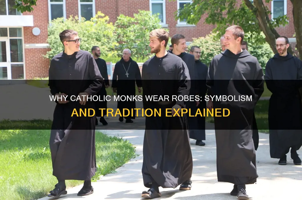 why do catholic monks wear robes