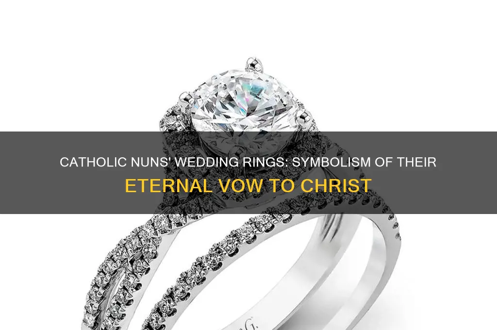 why do catholic nuns wear wedding rings
