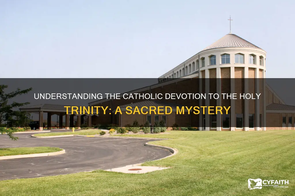 why do catholic say holy trinity