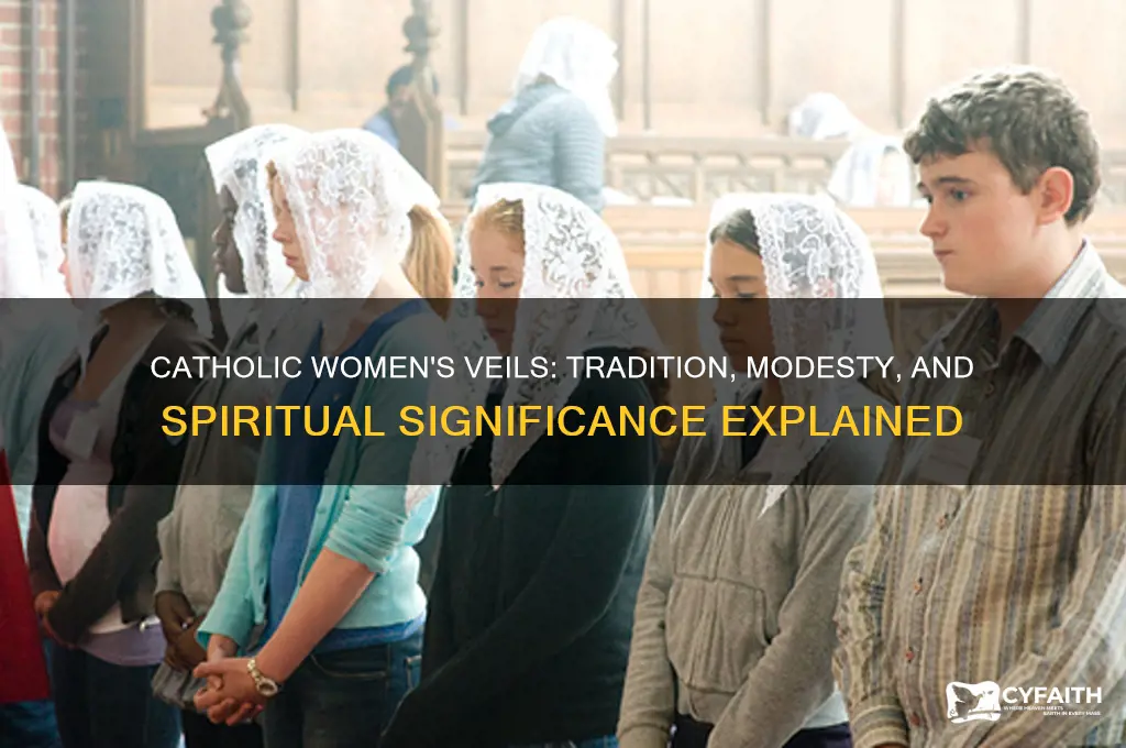 why do catholic women wear veils on their heads