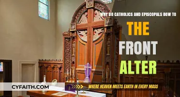 Why Catholics and Episcopalians Bow at the Altar