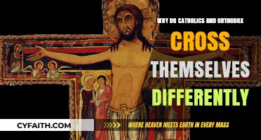 Distinct Gestures: Exploring Catholic and Orthodox Cross-Making Differences