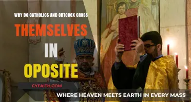 Opposite Cross Gestures: Exploring Catholic and Orthodox Traditions and Meanings