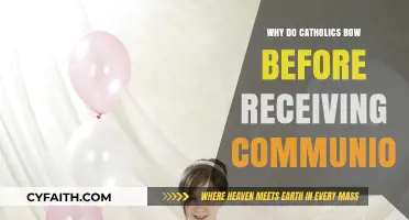 Why Catholics Bow Before Receiving Communion: A Sacred Gesture Explained