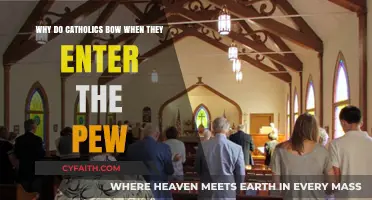 Understanding the Catholic Tradition: Bowing Upon Entering the Pew