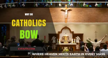 Understanding the Catholic Tradition: Why Do Catholics Bow in Worship?