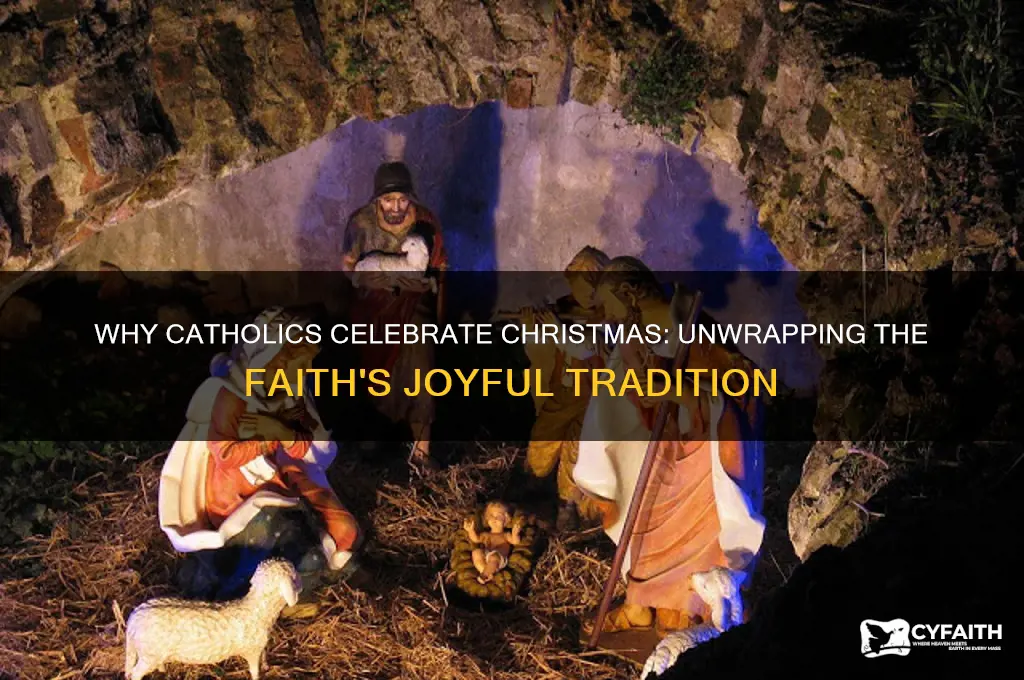 why do catholics celebrate christmas