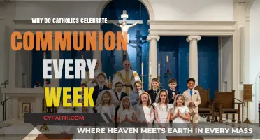 Weekly Communion: Understanding the Catholic Tradition of Eucharistic Celebration