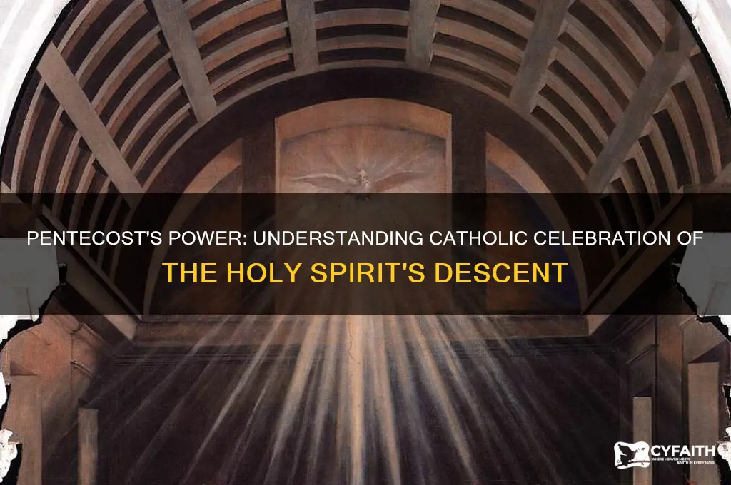 why do catholics celebrate pentecost