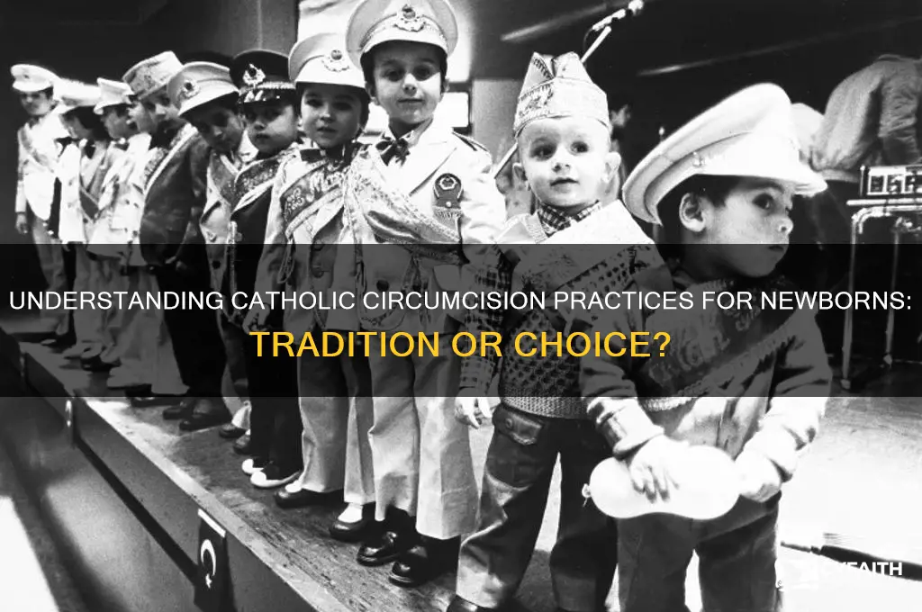 why do catholics circumcise babies
