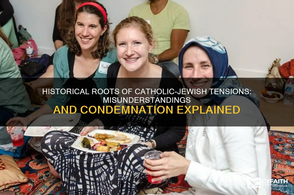 why do catholics condemn the jews
