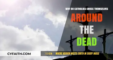 Catholic Tradition: Crossing Themselves in Presence of the Deceased