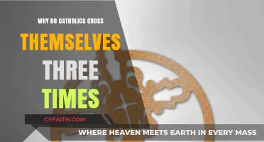 The Significance of Catholics Crossing Themselves Three Times Explained