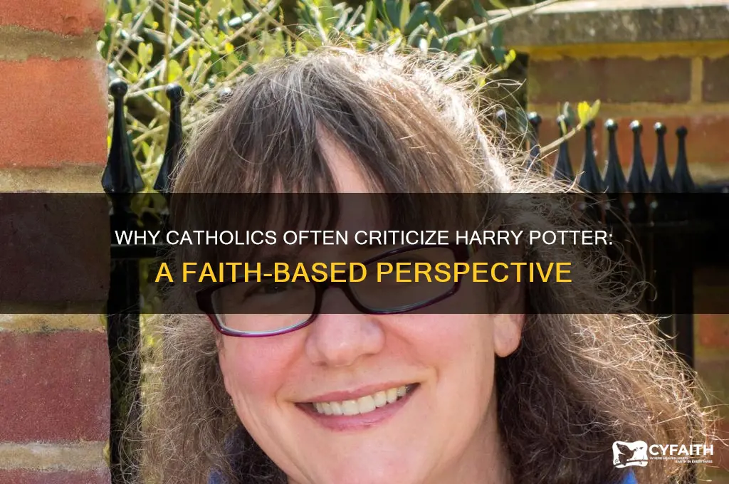why do catholics dislike harry potter