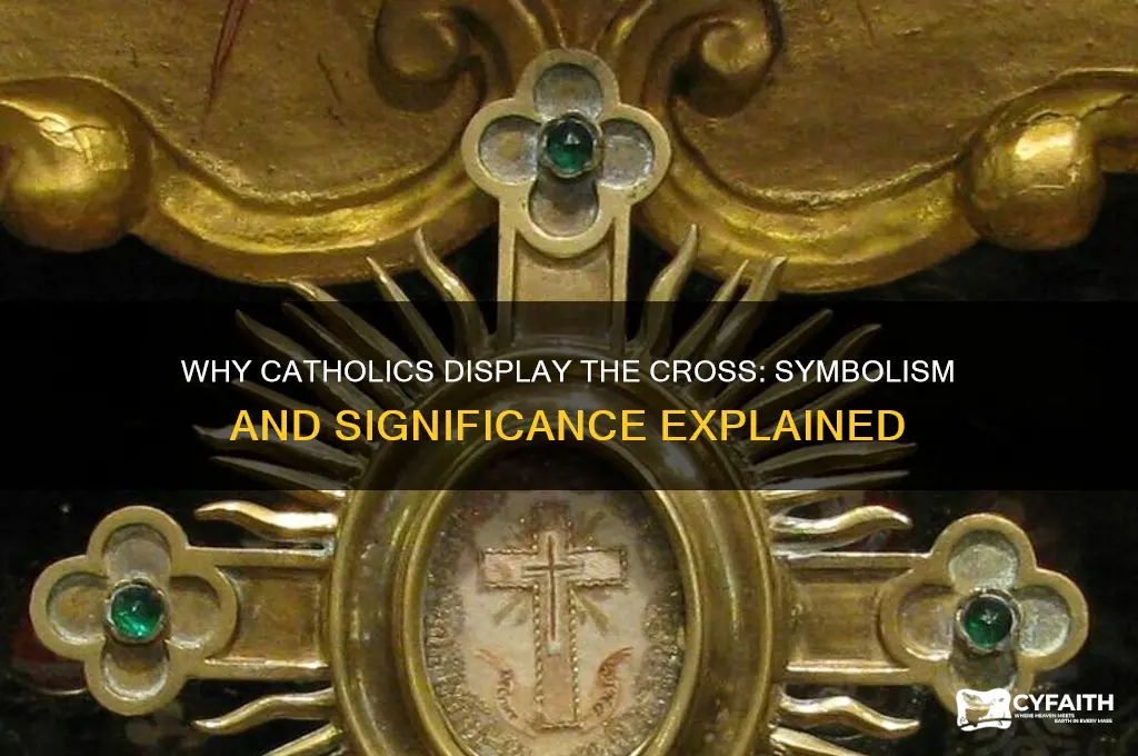 why do catholics display cross
