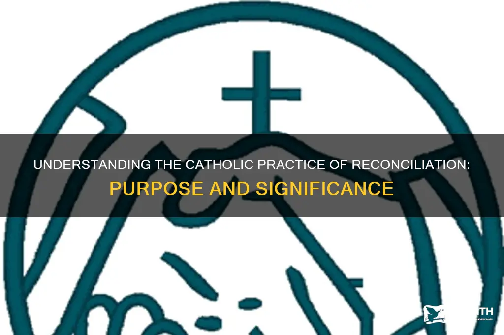 why do catholics do resonciliation