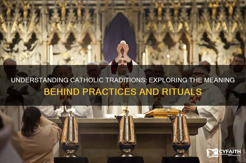 why do catholics do that