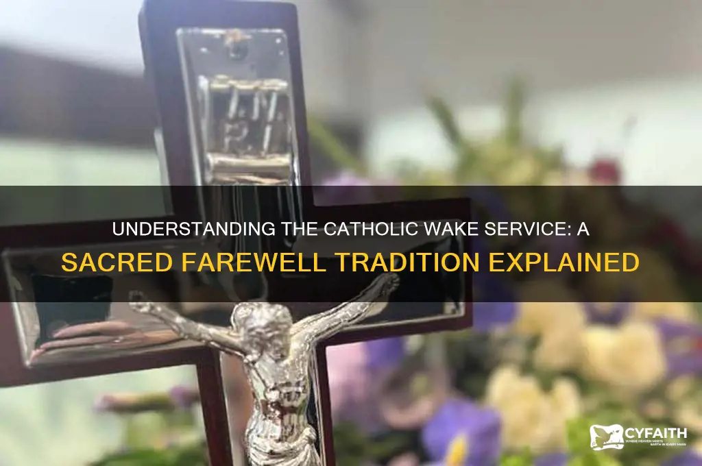 why do catholics do wake servcie