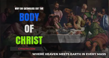 The Eucharist: Catholics Consuming Christ's Body and Blood