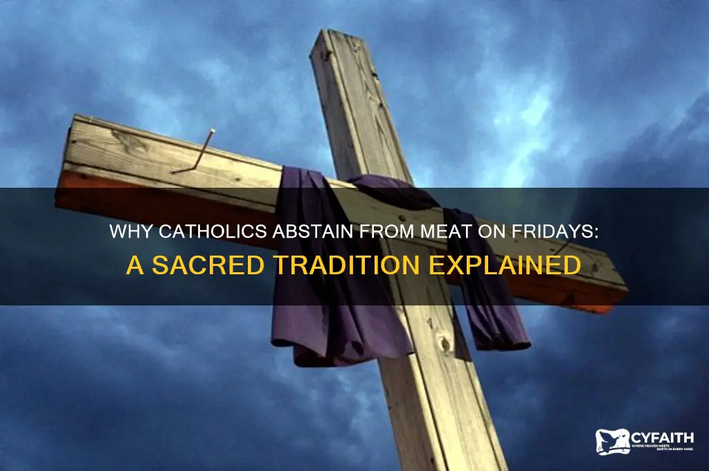 why do catholics est mest on friday