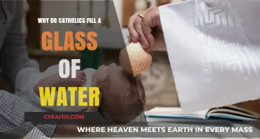 Why Catholics Fill a Glass of Water: Tradition Explained