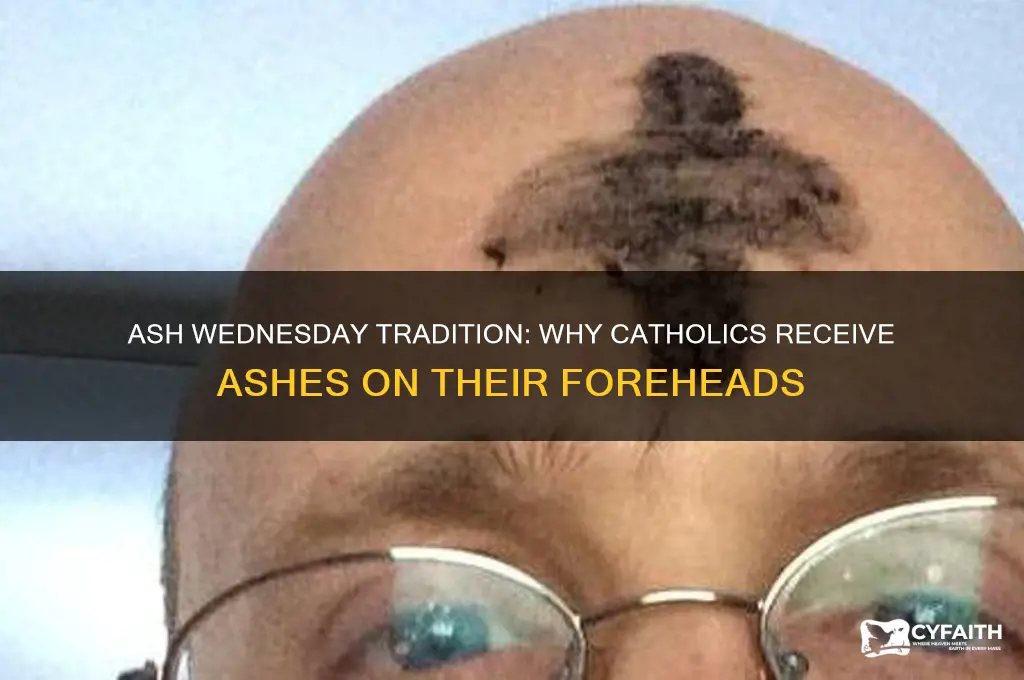 why do catholics get ash on their