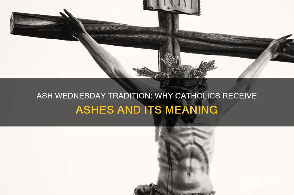 why do catholics get ash