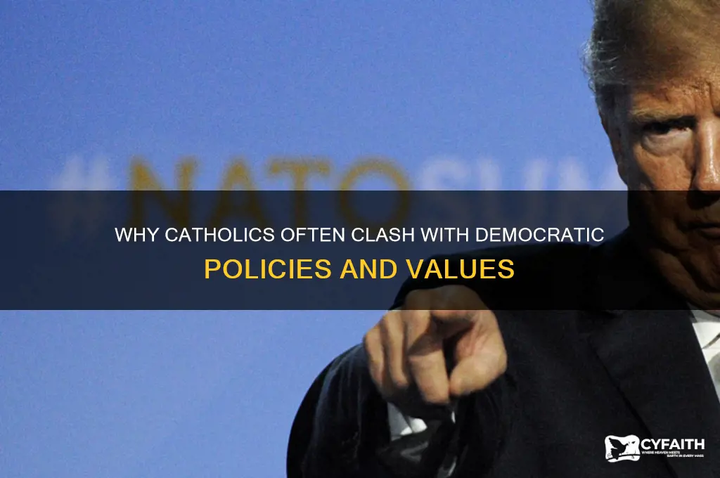 why do catholics hate democrats