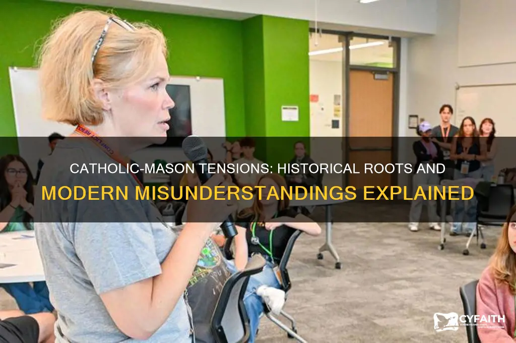 why do catholics hate masons