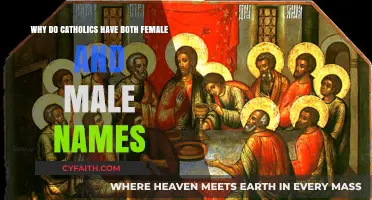 Why Catholics Honor Saints with Both Female and Male Names