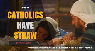 Why Catholics Use Straw in Traditional Religious Practices Explained