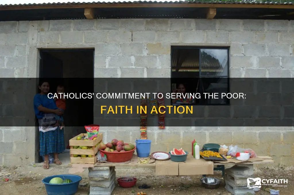 why do catholics help the poor
