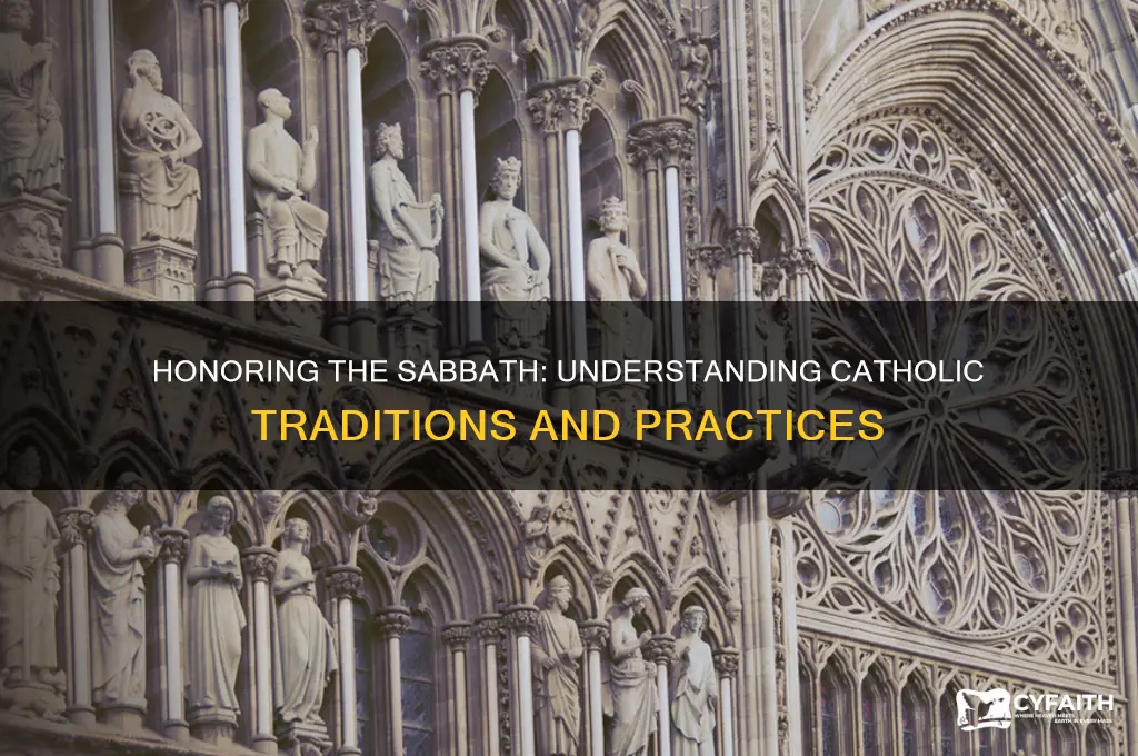 why do catholics keep the sabbath day holy